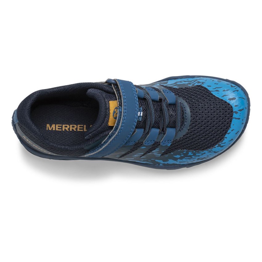 Basket Merrell Trail Glove 5 A/C Bleu Marine Enfant | P.D.DKHA